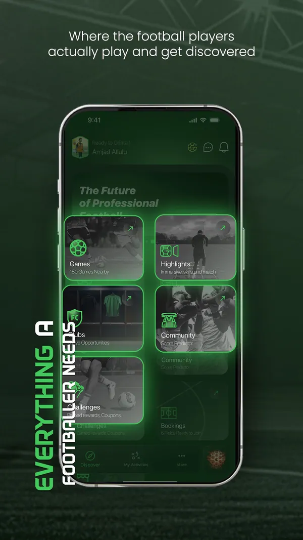 Grintafy screen