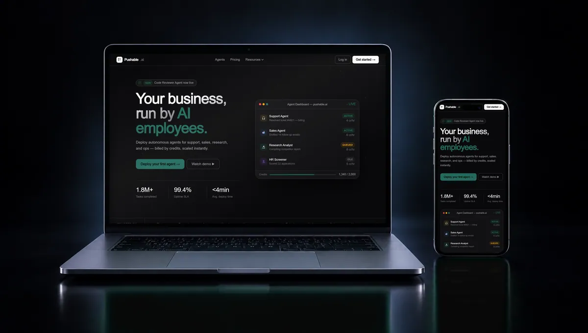 AI platform we built for a client